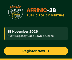 AFRINIC-38 — Cape Town, South Africa · 18 November 2026